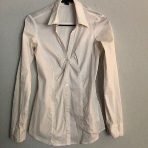 Women’s button up blouse white